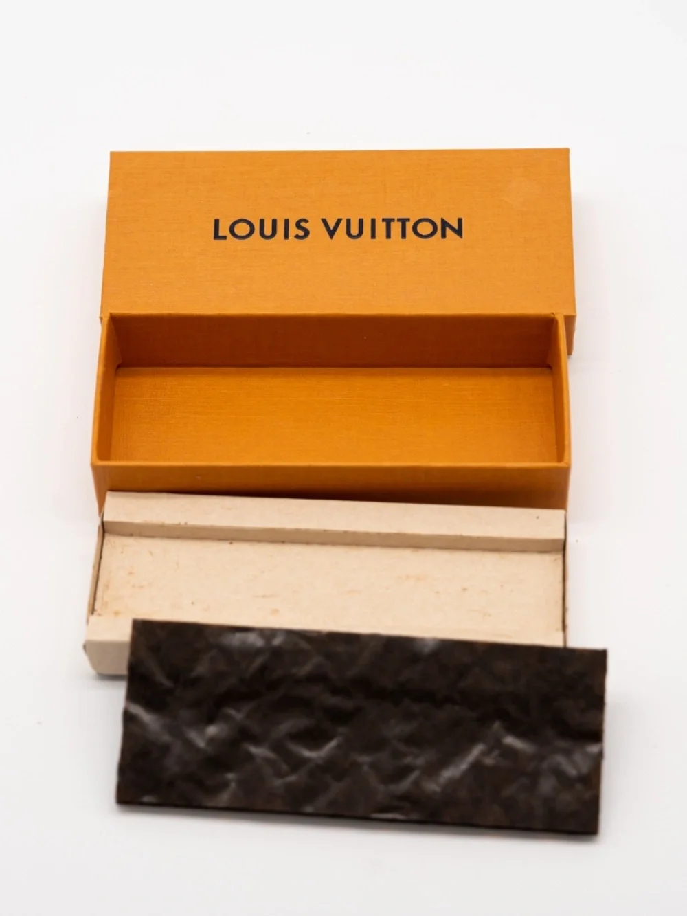 Louis Vuitton Empty Orange Gift Box 5.5 x 2.5 from Chocolate